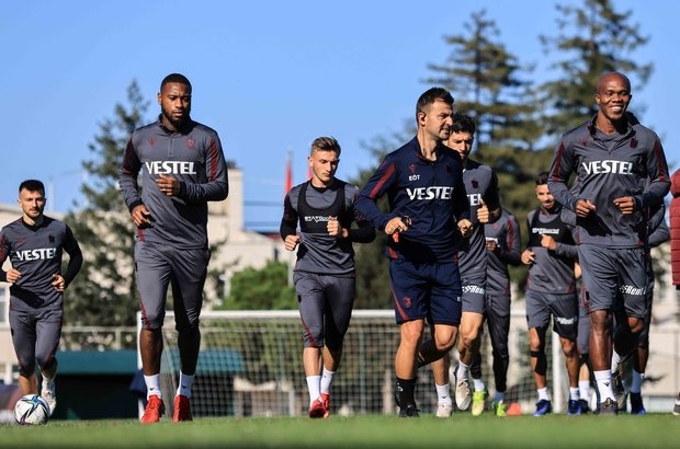Trabzonspor, Gaziantep FK maçı hazırlıklarını sürdürdü